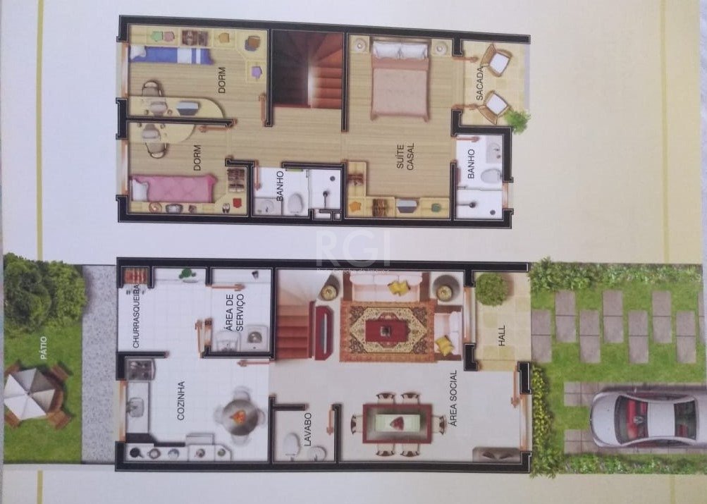 Casa de Condomínio, 3 quartos - Foto 23